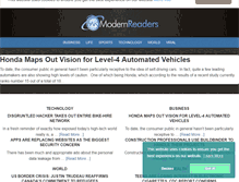 Tablet Screenshot of modernreaders.com
